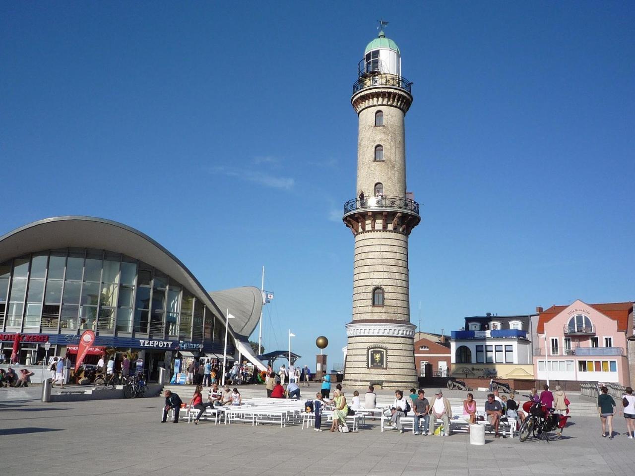 Appartement Sonnendeck, Direkt Am Leuchtturm à Rostock Extérieur photo